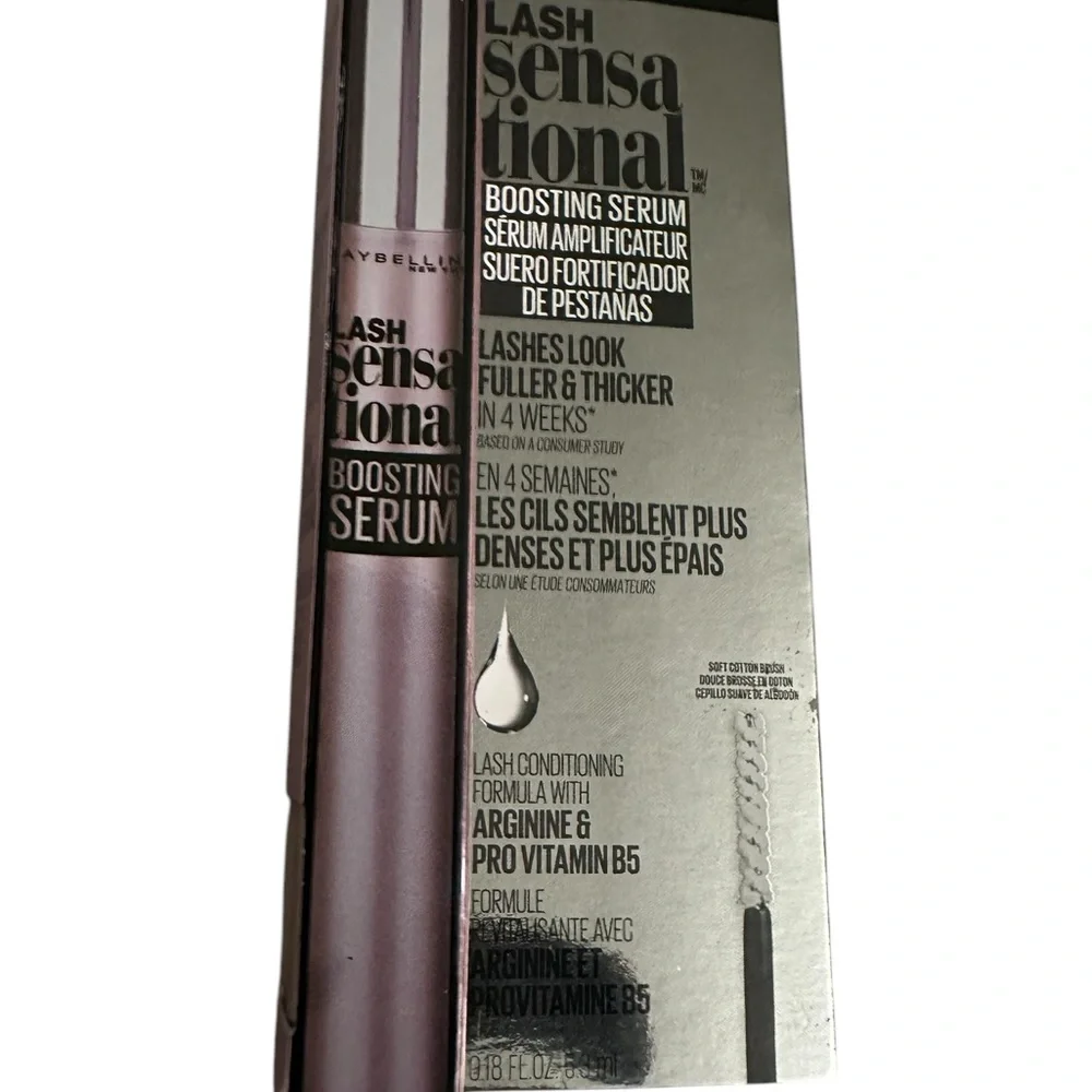 MAYBELLINE NY Lash Sensational Boosting Serum .18oz NIB